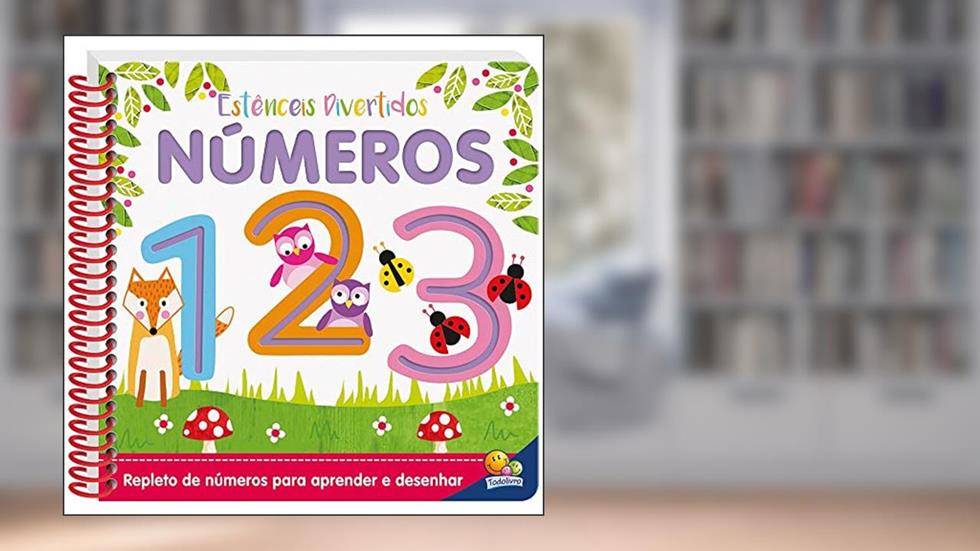 Estênceis Divertidos: Números, do autor Autumn Publishing