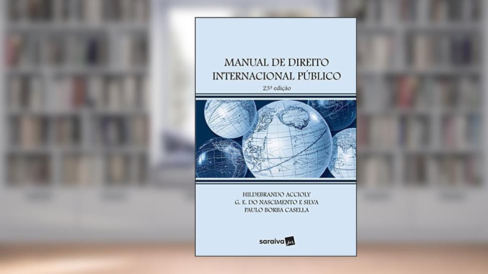 Manual de Direito Internacional Público, do autor Acciolly Nascimento