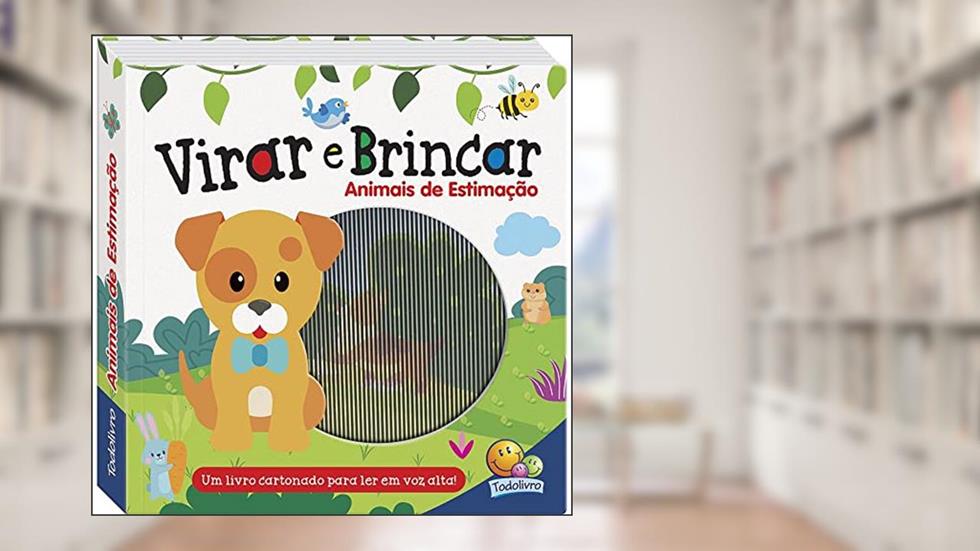 Virar e Brincar: Animais de Estimação, do autor Brijbasi Art Press Ltd