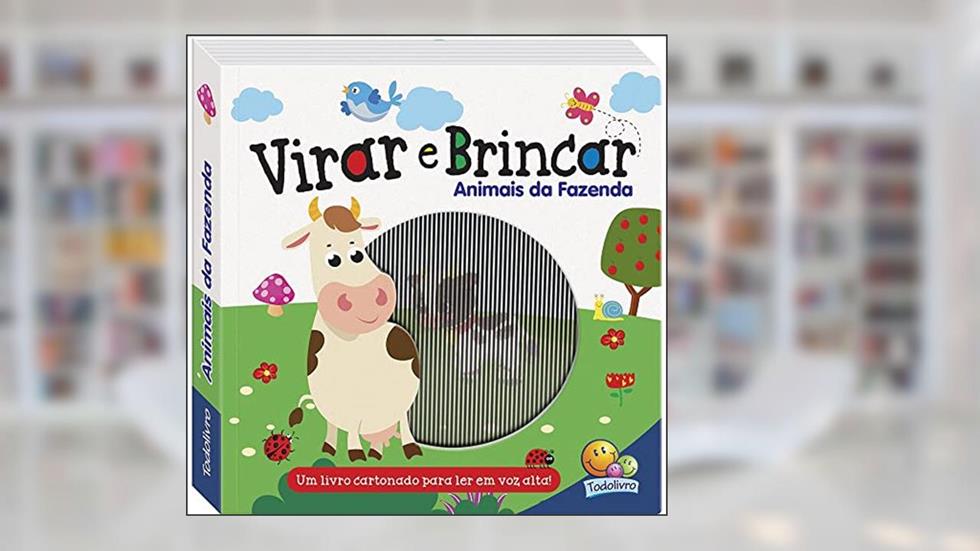 Virar e Brincar: Animais da Fazenda, do autor Brijbasi Art Press Ltd