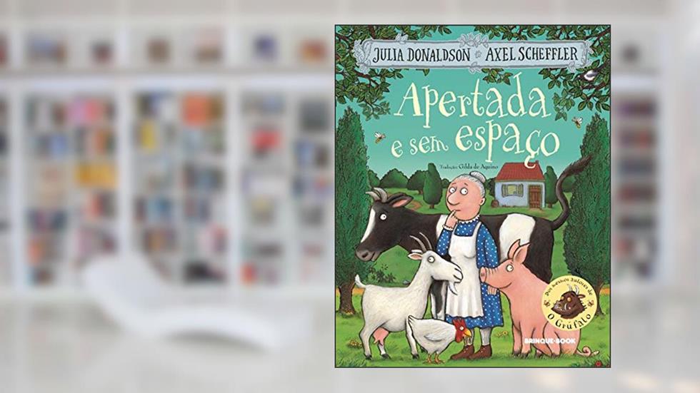 Apertada e sem espaço, do autor Julia Donaldson