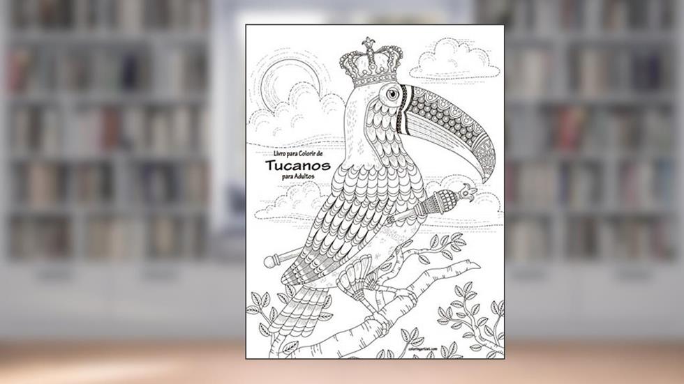 Livro para Colorir de Tucanos para Adultos: 1, do autor Nick Snels
