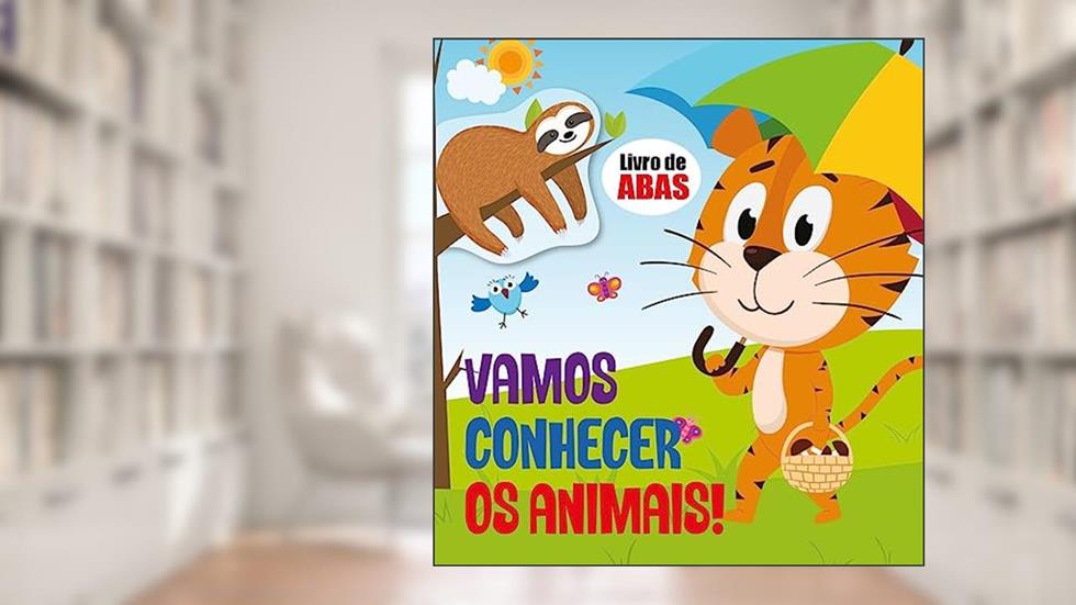 Livro de Abas - Vamos Conhecer os Animais, do autor Pé Da Letra