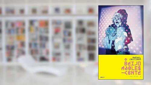 Capa de O beijo adolescente: 1, do autor Rafael Coutinho