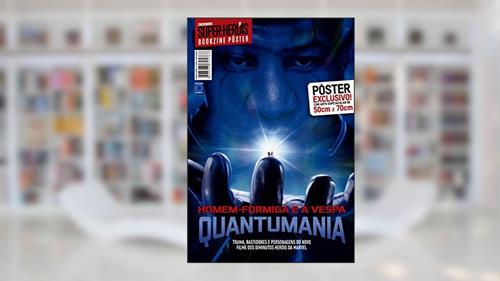 Capa de Homem-Formiga e a Vespa: Quantumania Arte A - Superpôster Mundo dos Super-Heróis, do autor Editora Europa