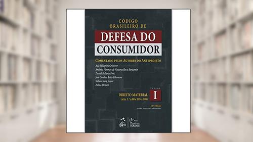 Capa de Código Brasileiro de Defesa do Consumidor Vol. I, do autor José Geraldo Brito Filomeno; Ada Pellegrini Grinover