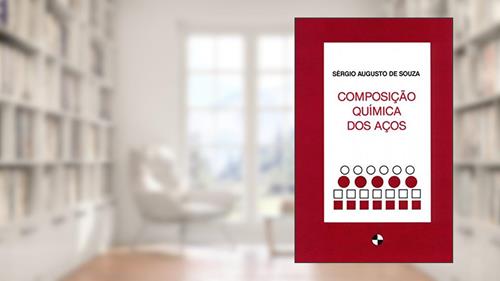 Capa de Composição Química dos Aços, do autor Sérgio Augusto de Souza
