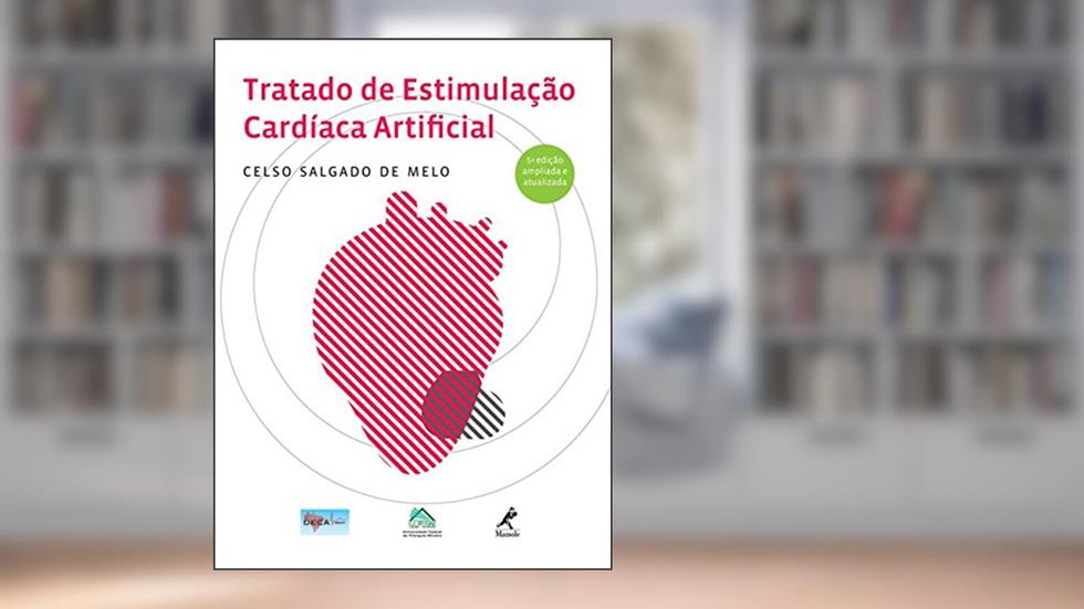 Tratado de estimulação cardíaca artificial, do autor Celso Salgado de Melo