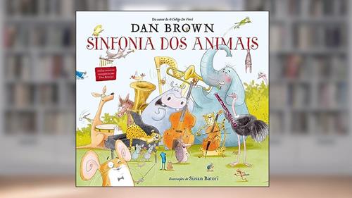 Capa de Sinfonia dos animais, do autor Dan Brown