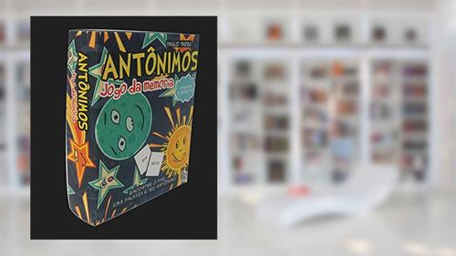 Capa de Antônimos jogo da memória, do autor Paulo Tadeu