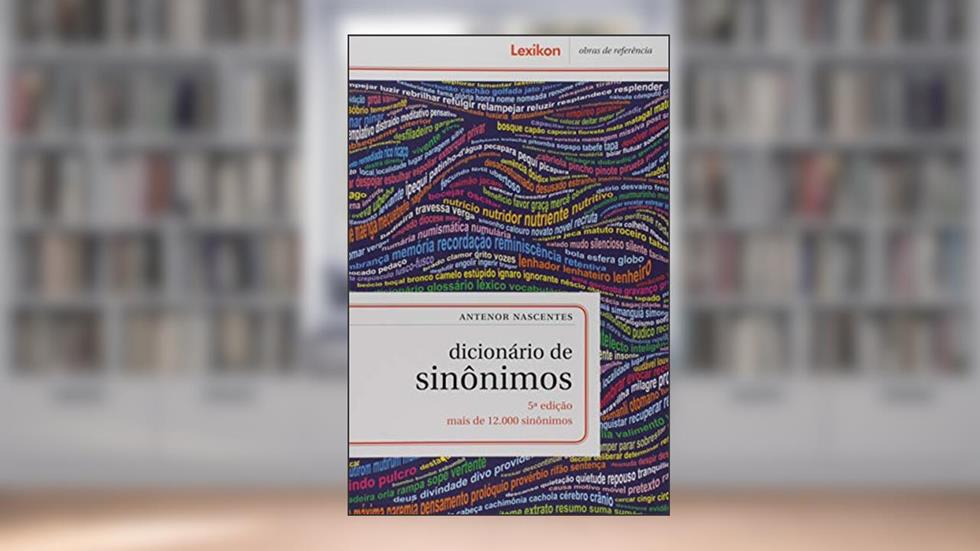 Dicionário de Sinônimos, do autor Antenor Nascentes