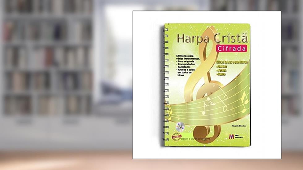 Harpa Crista Cifrada Com Partituras, do autor Rivaldo Mendes
