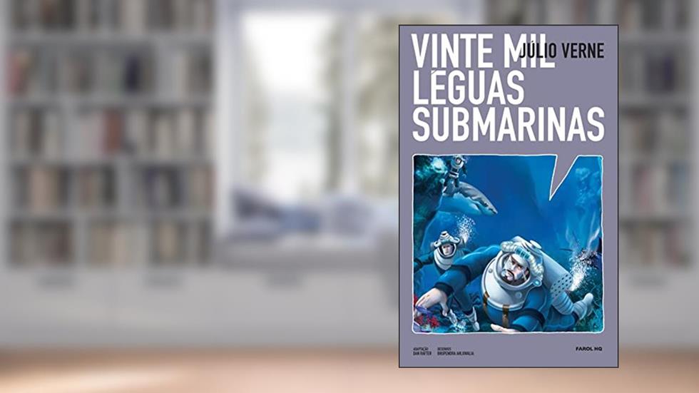 20 mil léguas submarinas em quadrinhos, do autor Julio Verne