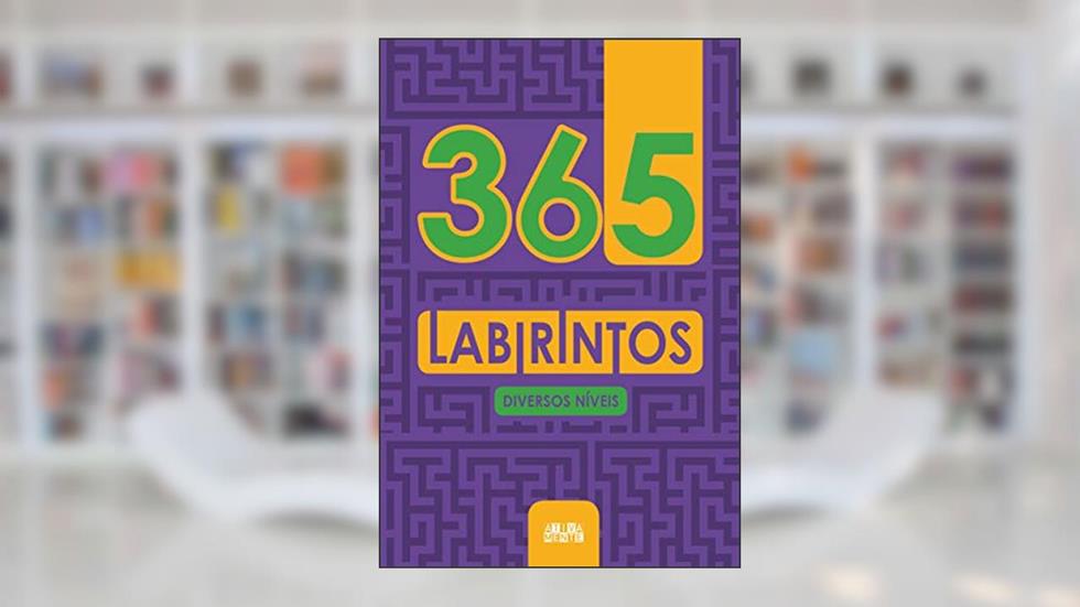 365 labirintos, do autor Ciranda Cultural