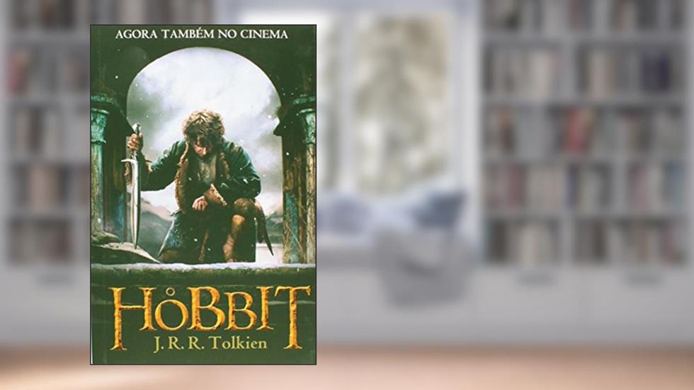 O Hobbit - capa do filme 3 - a batalha dos cinco exércitos, do autor J. R. R. Tolkien