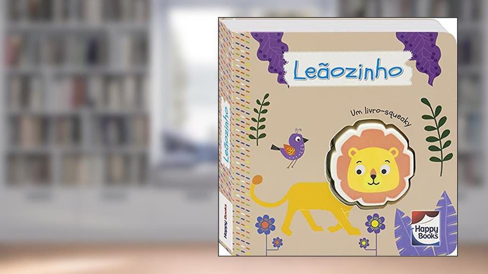 É do barulho! Um livro-squeaky: Leãozinho, do autor Mammoth World