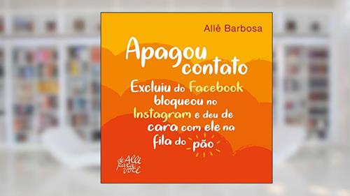 Capa de Apagou o Contato, do autor Allê Barbosa