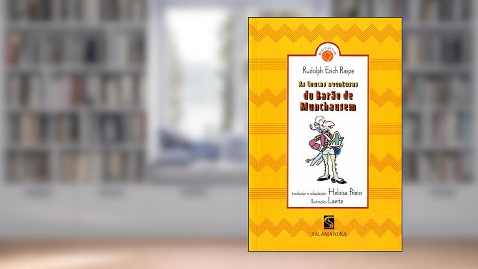 As Loucas Aventuras Do Barão Munchausem, do autor RUDOLPH ERICH RASPE