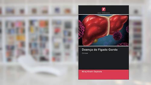 Capa de Doença do Fígado Gordo: Cirrose, do autor Niraj Khatri Sapkota