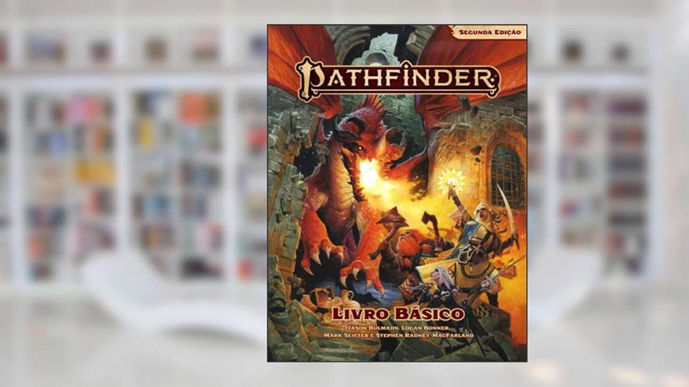 Pathfinder - Livro Básico, do autor Logan Bonner; Jason Bulmahn; Stephen Radney -MacFarland; Mark Sefter