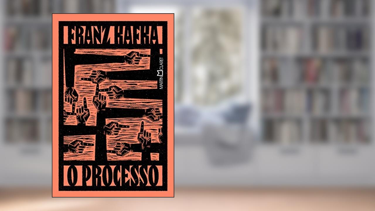 Capa de O processo, do autor Franz Kafka