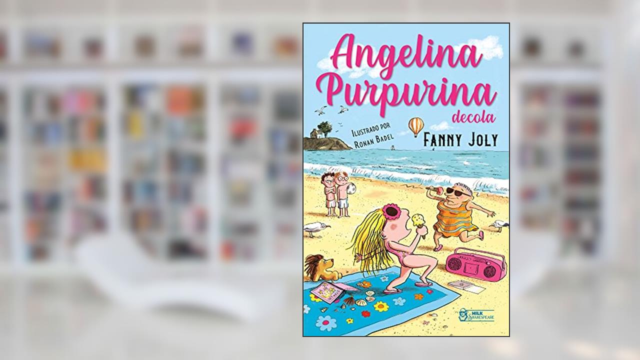 Angelina Purpurina decola Vol. 03, do autor Fanny Joly