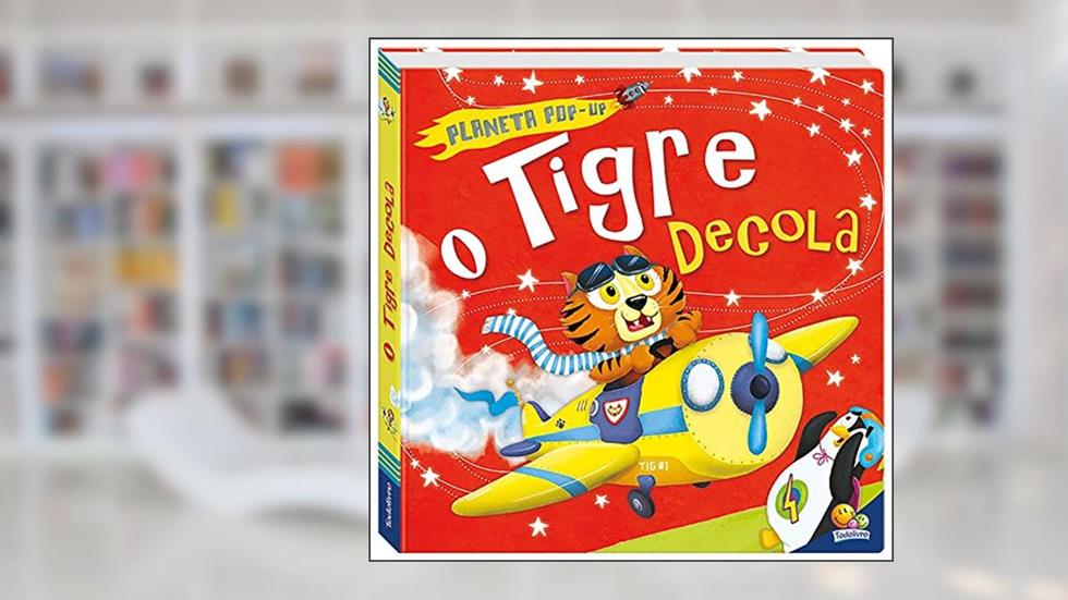 Planeta Pop-up: Tigre decola, O, do autor Caterpillar Books