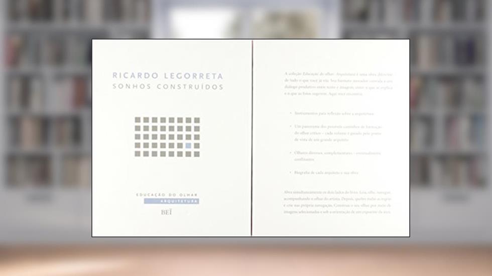 Sonhos Construídos, do autor Ricardo Legorreta
