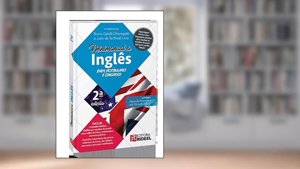 Minimanual De Inglês - Enem, Vestibulares E Concursos - 2° Edição (2020), do autor Alexandre Monteiro; Leda Maria De Alencar