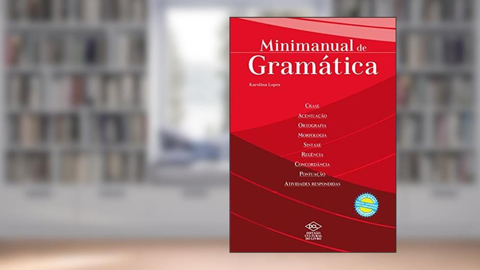 DCL Minimanual de Gramática, Multicores, do autor Karolina Lopes