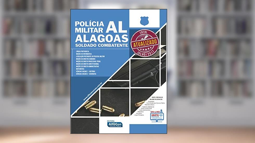 Polícia Militar Alagoas - Soldado combatente, do autor Equipe AlfaCon