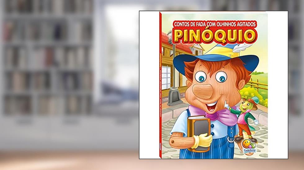 Contos de Fada com Olhinhos Agitados: Pinóquio, do autor Brijbasi Art Press Ltd