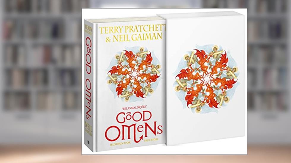 Good Omens: Belas Maldições (Edição de luxo ilustrada), do autor Neil Gaiman; Terry Pratchett