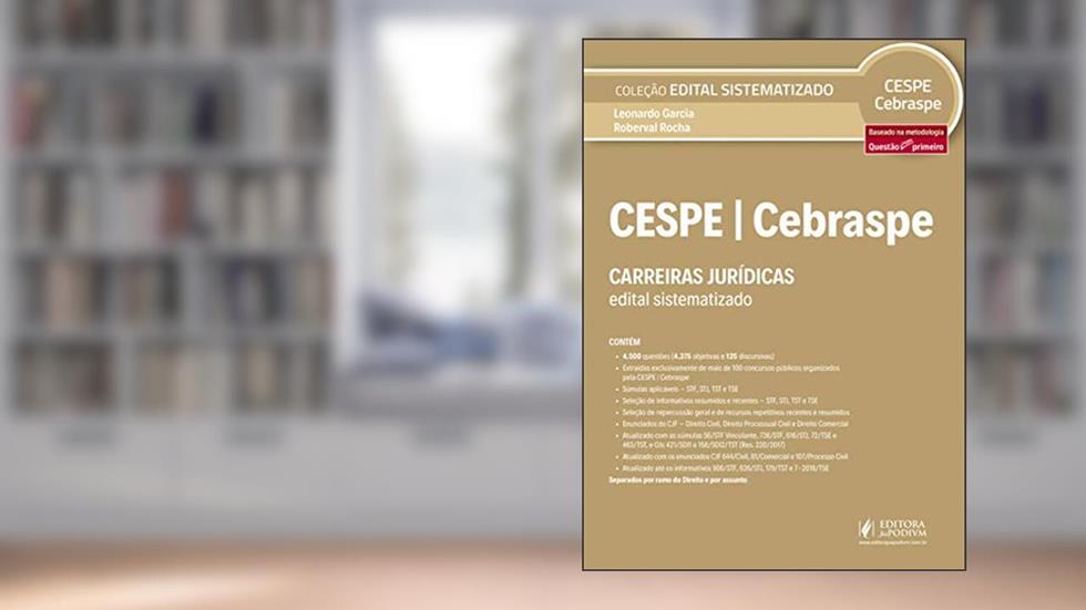CESPE - Cebraspe, do autor Leonardo Garcia; Roberval Rocha