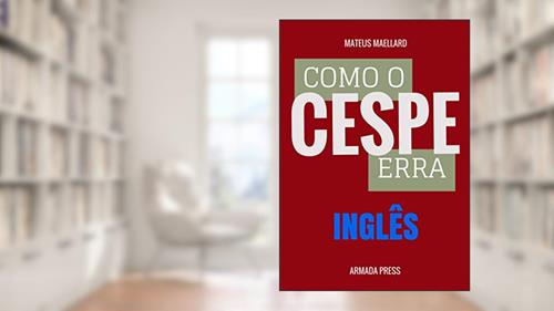 Capa de Como o Cespe erra: Inglês (Teste-A-Prova Livro 29), do autor Mateus Maellard