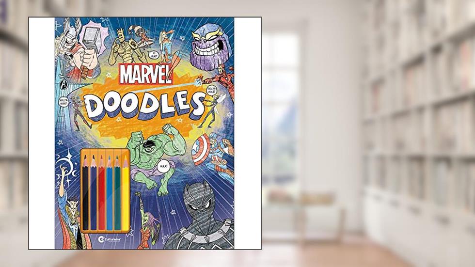 Marvel Doodles Ler e Colorir com Lápis, do autor Equipe De Edições Infantis