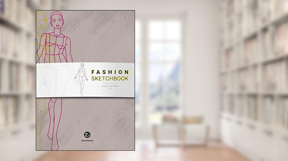 Fashion Sketchbook: Female catwalk A4, do autor Anderson Luiz de Souza