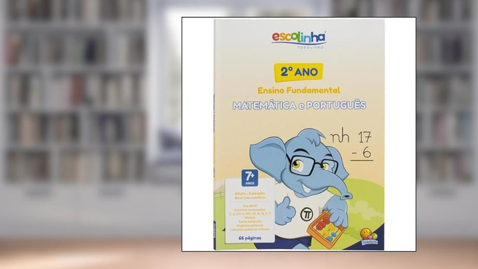 2º Ano - Matemática e Português (Escolinha Todolivro), do autor MARIA ANGELA FINZETTO