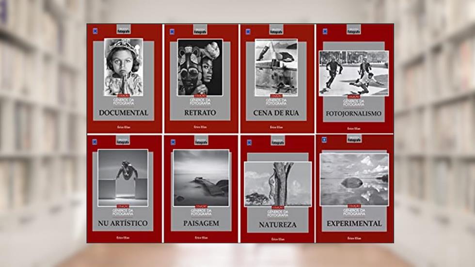 Coleção Gêneros da Fotografia (8 livros), do autor Érico Elias