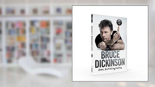 Capa de Bruce Dickinson. Uma Autobiografia, do autor Bruce Dickinson