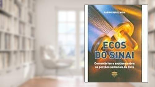 Capa de Ecos Do Sinai, do autor Rabina Berel