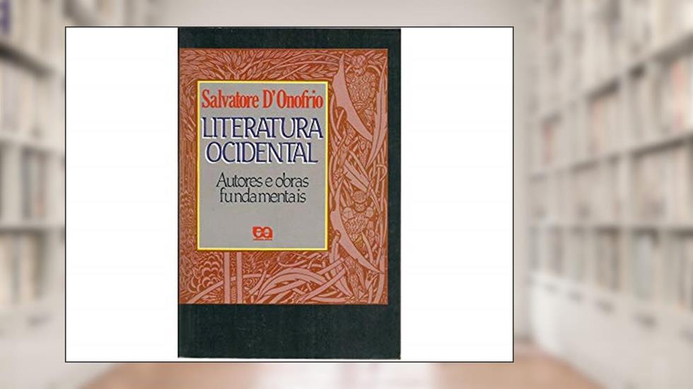 Literatura Ocidental, do autor Salvatore Donofrio