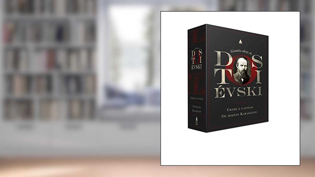 Grandes obras de Dostoiévski - Crime e castigo e Os irmãos Karamazov, do autor Fiódor Dostoiévski