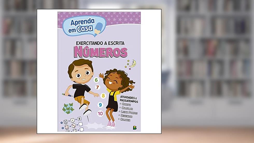 Aprenda em casa Exercitando a Escrita: Números, do autor Todolivro