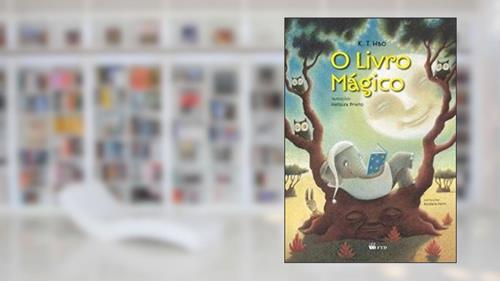 Capa de O Livro Mágico, do autor K. T. Hao