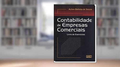 Capa de Contabilidade De Empresas Comerciais, do autor Acilon Batista de Souza