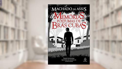 Capa de Memórias póstumas de Brás Cubas, do autor Machado de Assis