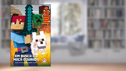 Capa de Minecraft - Em busca da maça dourada - livro 1, do autor Megan Miller