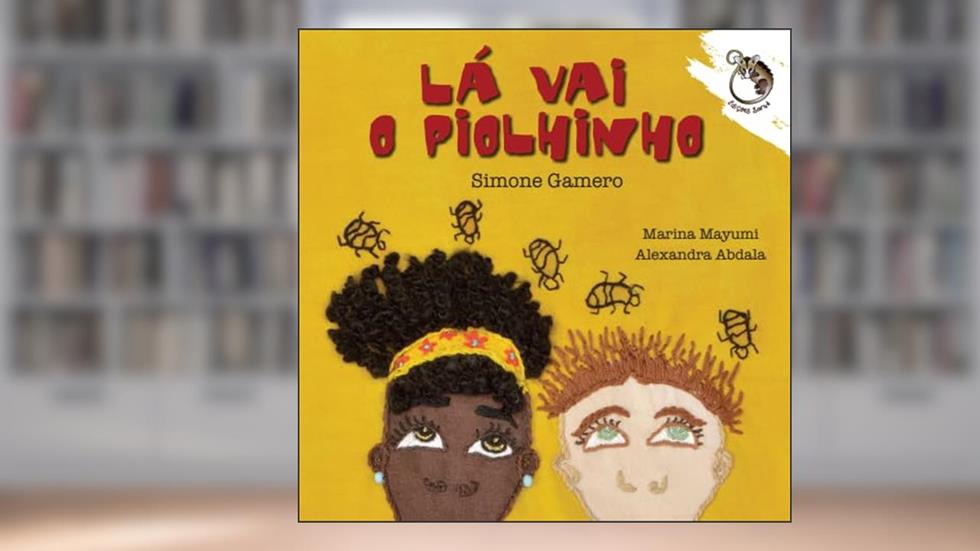 Lá vai o Piolhinho, do autor Simone Gamero