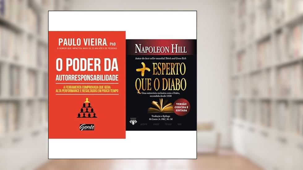 Kit O Poder Da Autorresponsabilidade + Mais Esperto Que O Diabo - Livro De Bolso, do autor VÁRIOS AUTORES